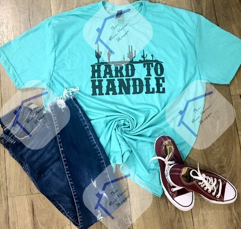 Hard To Handle Blue House Tee - Order Here to Reserve Your Desired Color & Size Selection